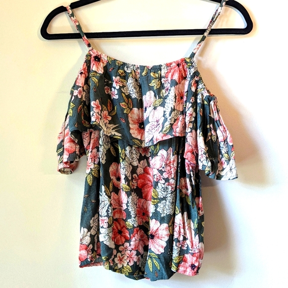Billabong Ruffle Summer Top, Small - Picture 1 of 4